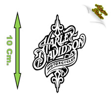 2 adesivi harley-davidson motorcycles - Emblema Personalizzati Prespaziati