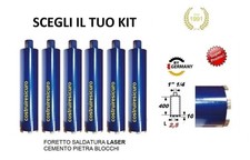 CORONA DIAMANTATA PER CAROTATRICE IN SET