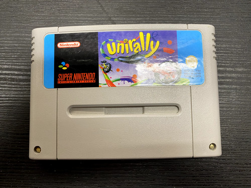 Unirally super nintendo snes - super,