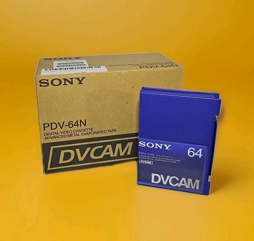 Sony pdv 64n videocassette - sony,