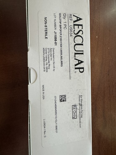 Pinza bipolare aesculap - pinza,