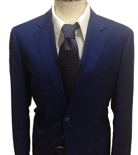 Abito uomo sartoriale blu - abito,
