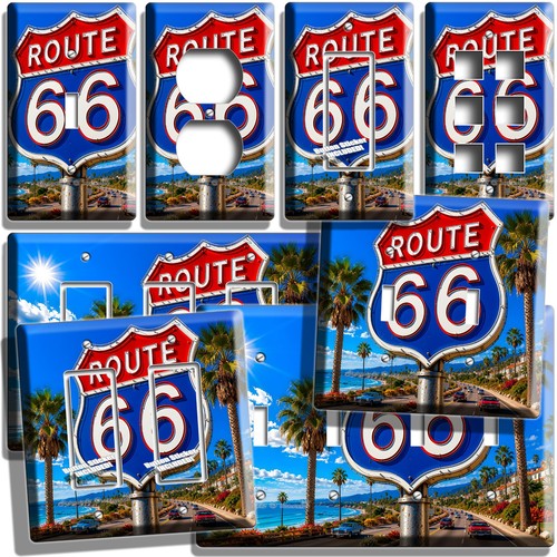 Route cartello stradale - 66,