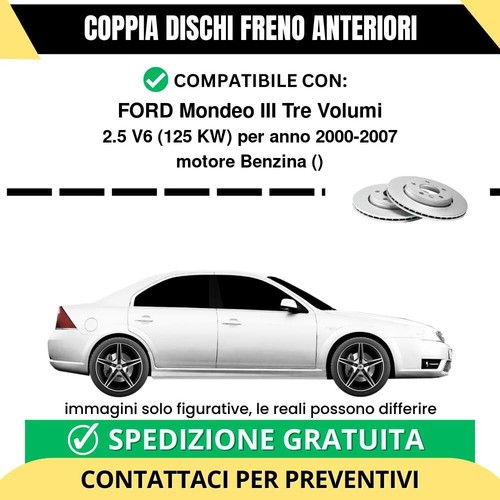Coppia dischi freno anteriori - coppia,