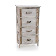 CASSETTIERA IN LEGNO DECORATA