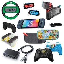 Nintendo Switch Accessori Compatibili Joycon Custodia Controller Volante Dock
