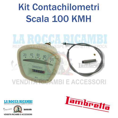 Contachilometri 100 kmh cavo - 100,
