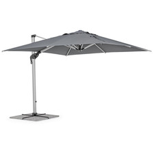 Ombrellone Braccio In Alluminio BIZZOTTO INES 3x4 Grigio Scuro