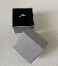 Anello Stroili solitario n. 16 Silver Elegance Argento e Zircone