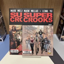 SUPER CROOKS SERIE COMPLETA 1-2 - MARK MILLAR E LEINIL YU - PANINI COMICS 2013