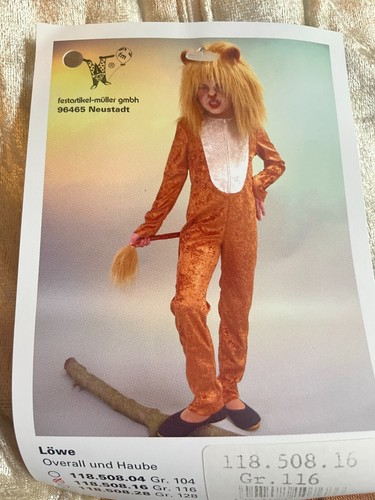 Costume peluche leone bambini - costume,