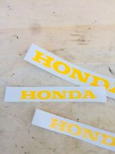 Honda Dominator NX 650 RD02 1988 1989 3 Adesivi Adesivo Cupolino Cover Forcella