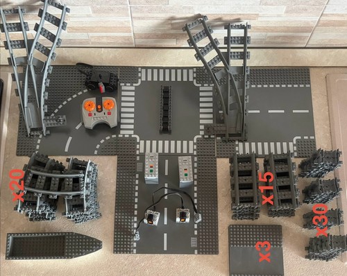 Lego train tracks curved - rc,