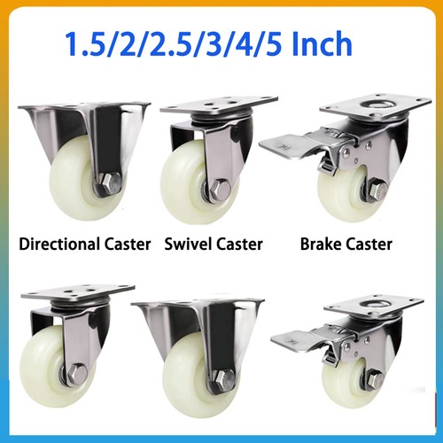 Ruote nylon 3 4 - ruote, 1,5"2"2,5"3"4"5"