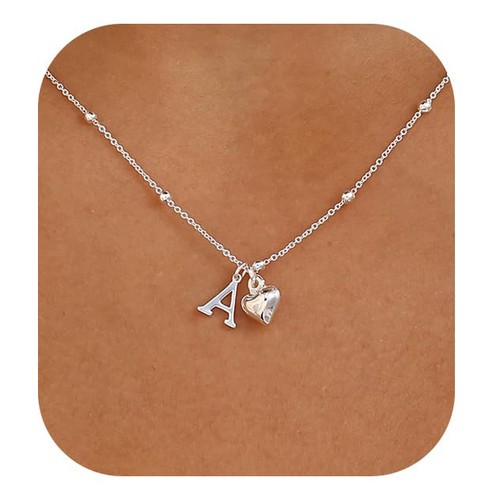 Collana iniziale cuore per - cuore,