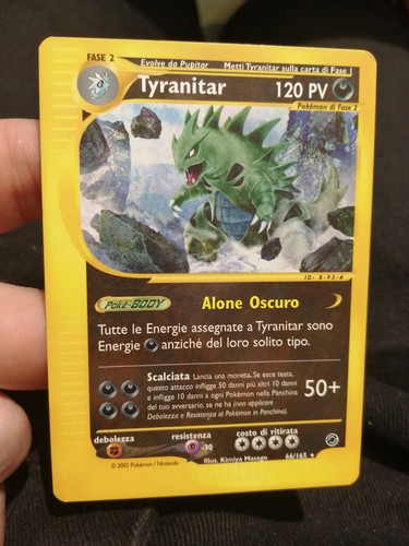 Pokemon tyranitar 165 - tyranitar, 66/165
