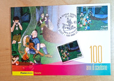Filatelia scoutismo FDC Busta
