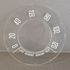 FIAT 500 F R QUADRANTE VETRINO CONTACHILOMETRI KM/H 120 DIAL ODOMETER