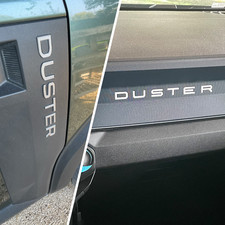 Lettere 3D per Dacia Duster