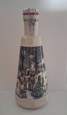 BOTTIGLIA DI CERAMICA BIRRA DI NATALE FORST 2014