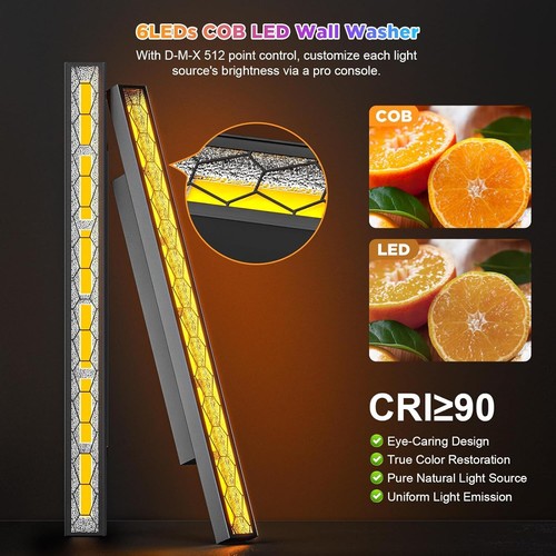 480w cob retro wallwasher - 480w,