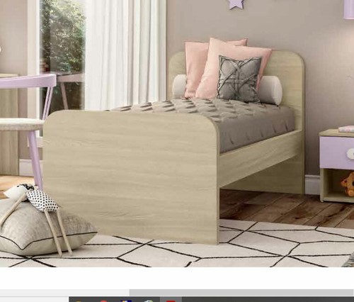 Letto singolo bianco - letto,