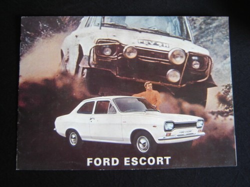 Depliant brochure ford escort - depliant,