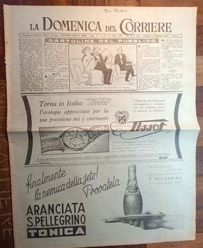 Pubblicita orologi tissot - pubblicita',