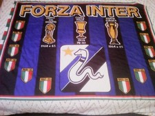 ' F.C. INTER '  : UNA GRANDE BELLA BANDIERA  !!! ( cm 128 x cm 97 ! )