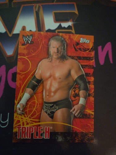 Topps wwe wwf triple - wwf,