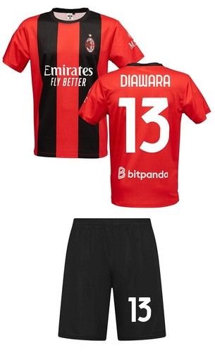 Kit maglia diawara milan - milan, +