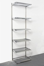 Scaffale a parete sistema a