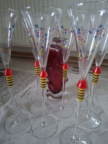 Bicchieri champagne vintage - da,