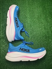 Scarpe da corsa Hoka One Bondi 9 donna taglia 10,5 B "Skyward Blue/neon fucsia"