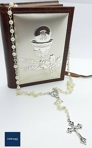 Collana rosario con perle - , +