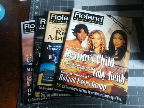 Roland users group magazine - roland,