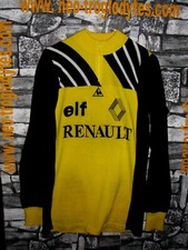 # Vintage Cycling Jersey Wool Maglia Ciclismo Bici Renault Elf  '70s Eroica