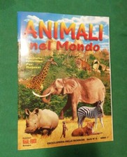 ALBUM DI FIGURINE ANIMALI NEL