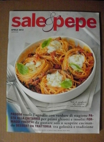 Rivista sale pepe aprile - sale, &