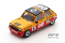 Renault 5 Alpine Turbo elfo Calberson Jean Ragnotti 1984 1:43 Spark SF 151 NUOVO