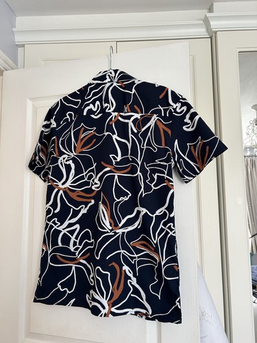 Camicia casual blu - , navy/bianca