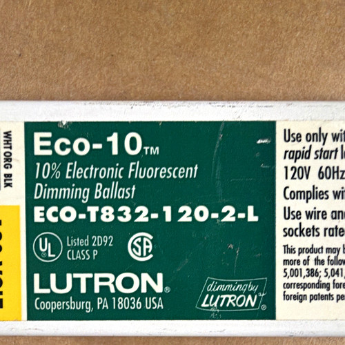 Lutron eco electronic - 10%,