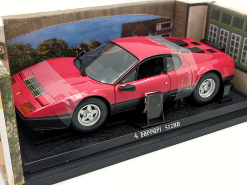 Kyosho ferrari 512bb - 512bb, red
