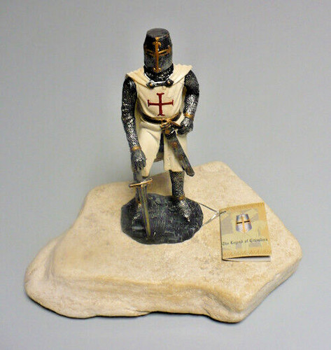 Cavaliere crociato con spada - con,