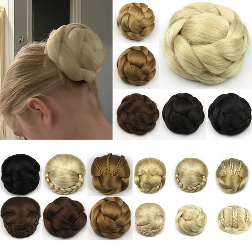 Chignon intrecciato clip - , in