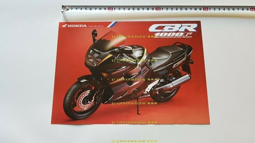 Honda cbr 1000 1993 depliant - honda,