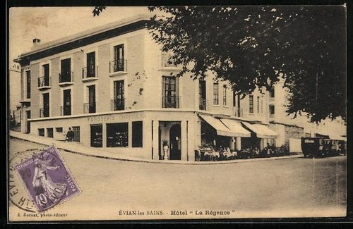 Cpa évian les bains - cpa, hôtel