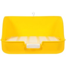 Lettiera angolare coniglio vasino addestratore plastica toilette per animali domestici addestramento animali domestici WC