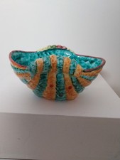 Cestino Anni 40 In Ceramica