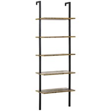 Homcom libreria muro - libreria, a